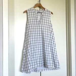 Madewell A-line dress with pockets